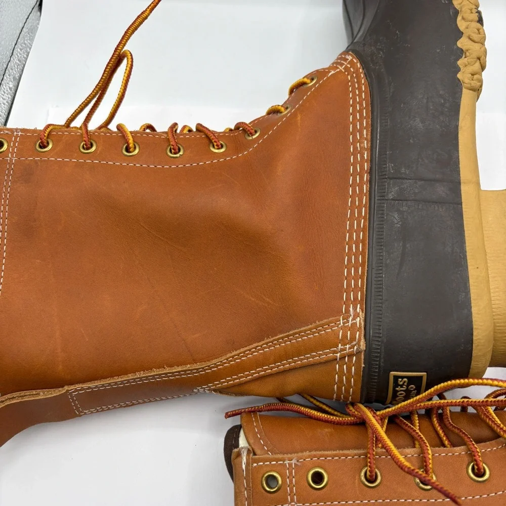 L.L. Bean Bean Boots Mens Size 10 Goretex Waterproof Hunting Outdoor Made USA